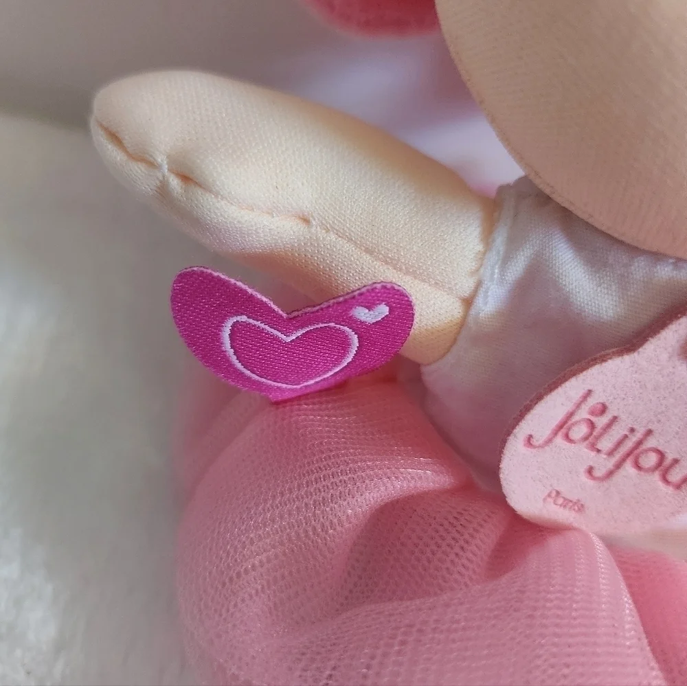 JoliJou Paris Les Tutus De Doudou Little Tutu Pink French Ballerina Doll